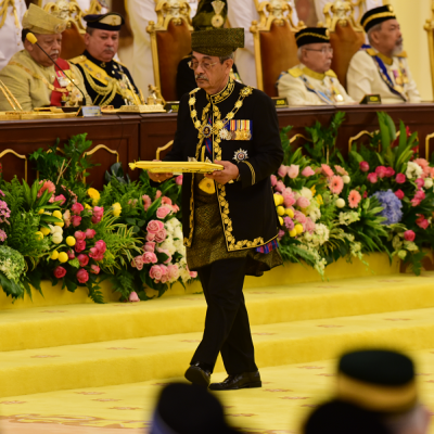 Penyimpan Mohor Besar Raja Raja Di Balairung Seri